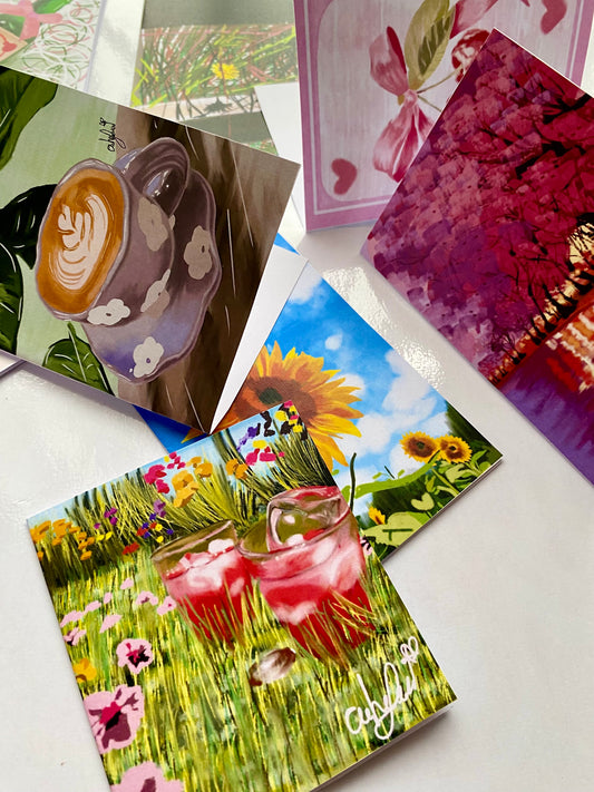 Print Gift Card Set - A6