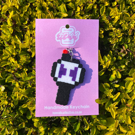 BTS - Pixel Keychain