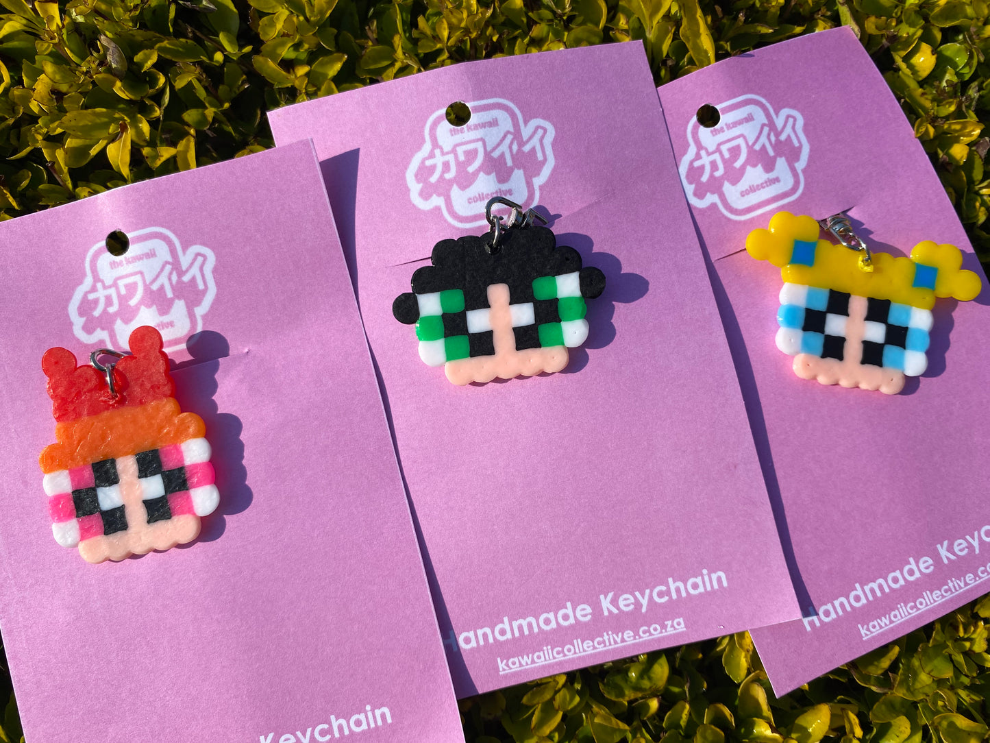 Powerpuff Girls - Pixel Keychains