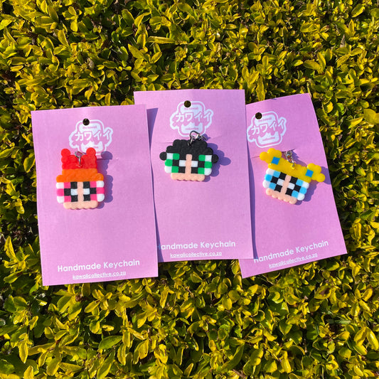 Powerpuff Girls - Pixel Keychains