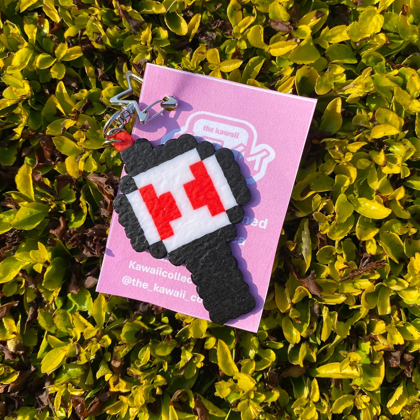 BTS - Pixel Keychain