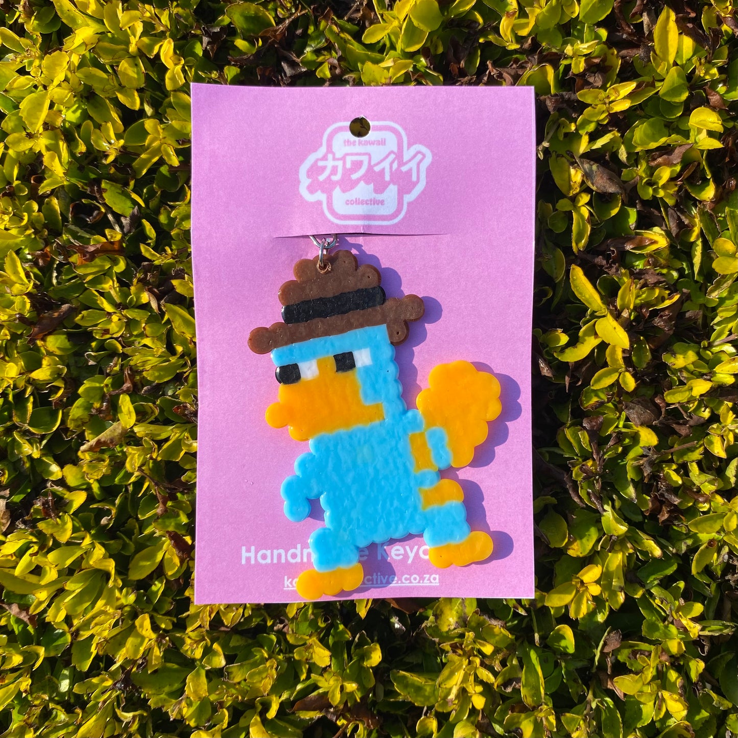 Perry the Platypus - Pixel Keychain