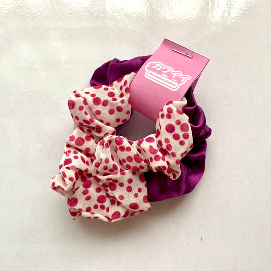 Purple Assorted Scrunchie Pack