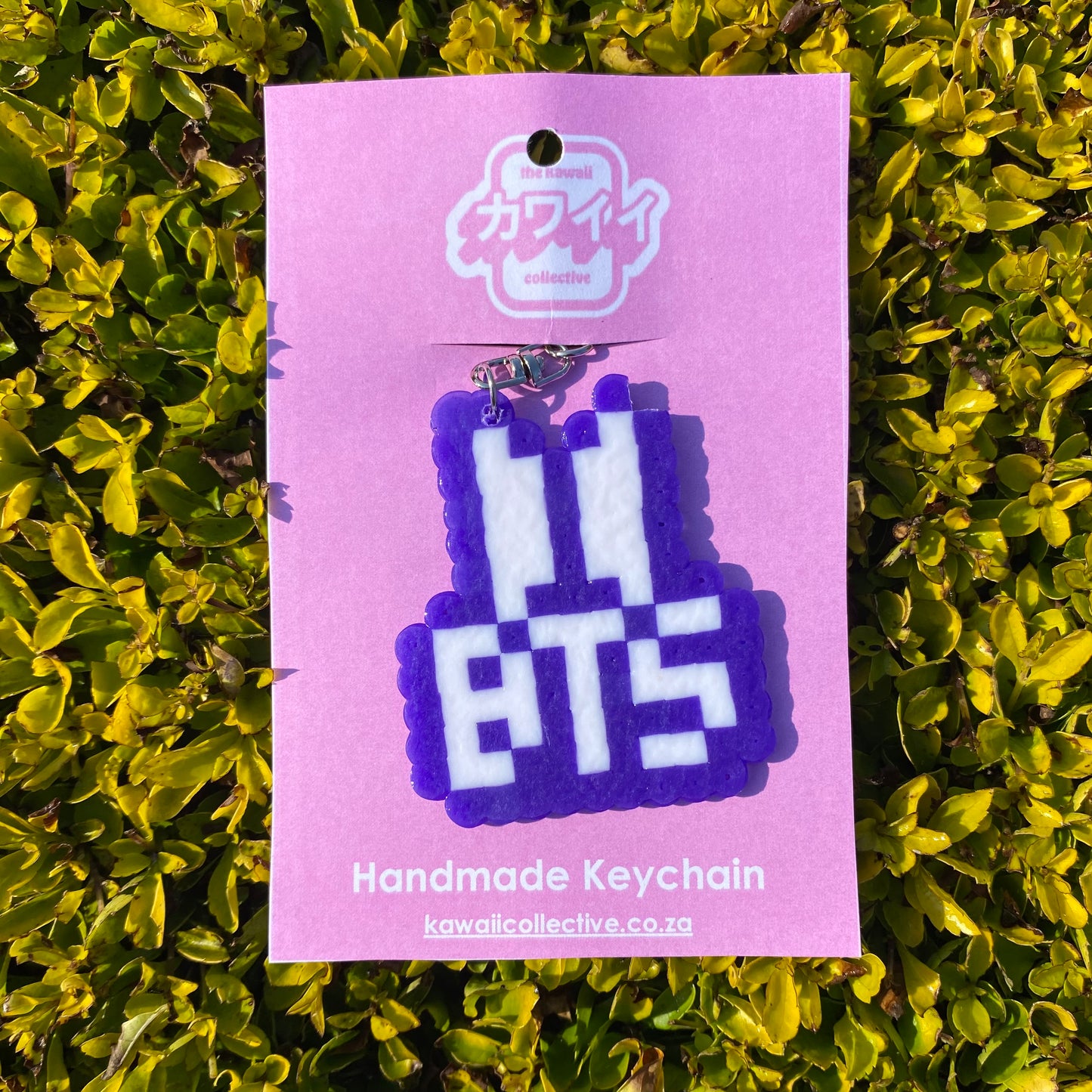 BTS - Pixel Keychain