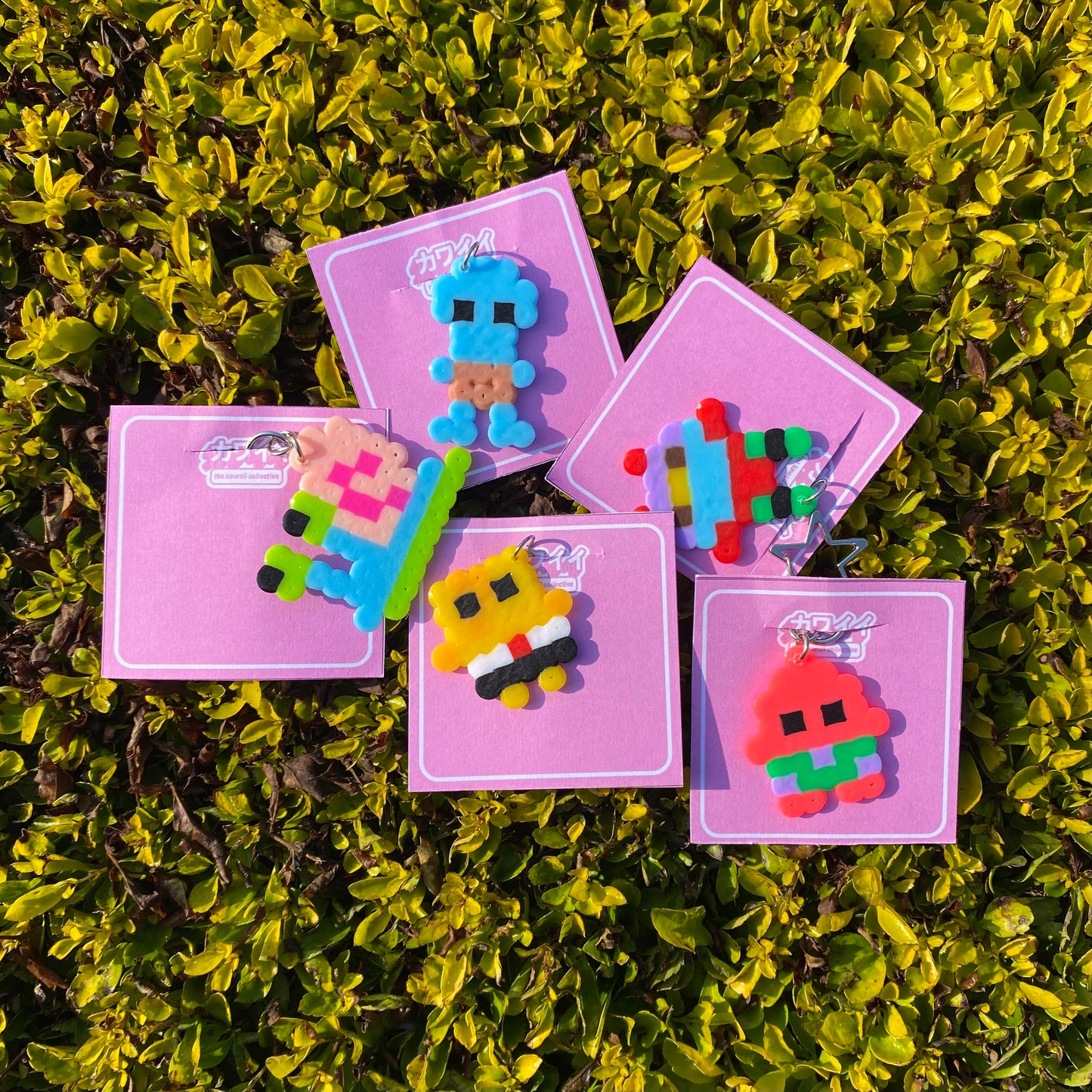 SpongeBob - Pixel Keychain