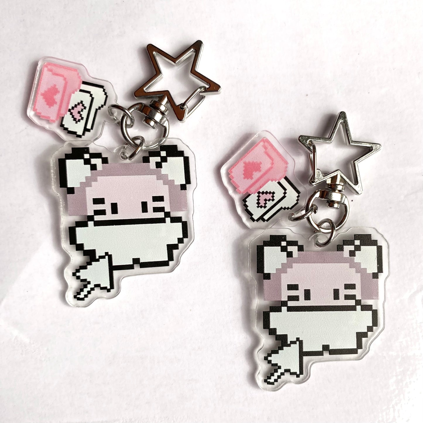 Acrylic Keychain - Pixel Art